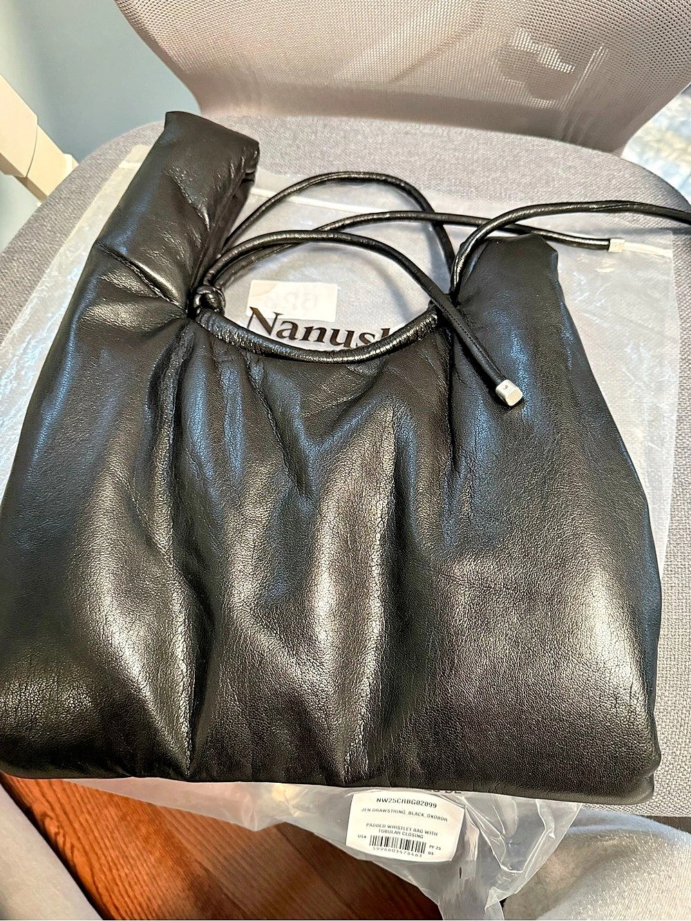 Nanushka Jen Drawstring - Okobor™ bag -l NWT